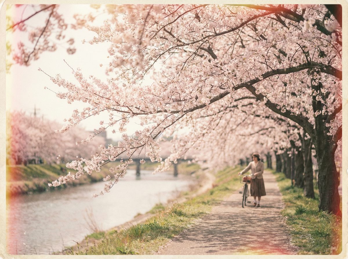 糖心Vlog樱花季胶片摄影视频教程 - 春日影像故事