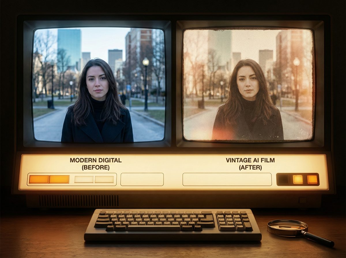 糖心VlogAI复古滤镜视频演示 - 一键胶片质感转换教程